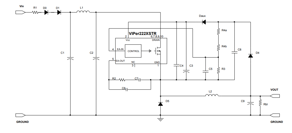 原理图 - STMicroelectronics STEVAL-VP22201B评估板